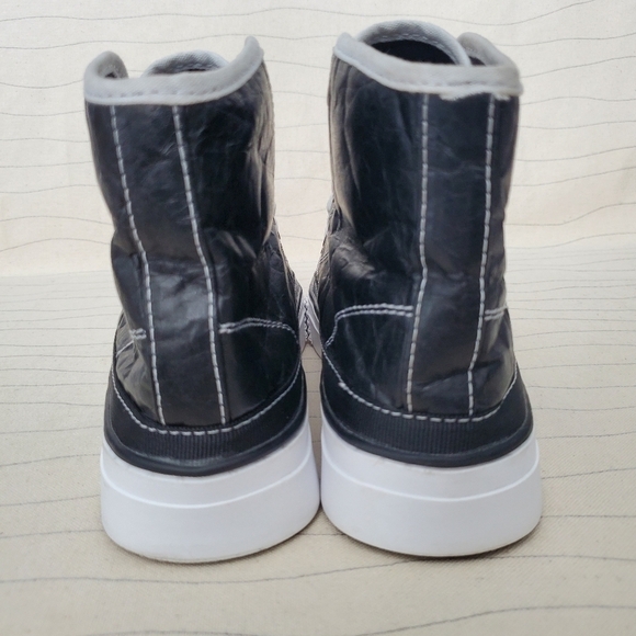 Fila Womens Monroe Mid SP Shoes Black White Casual Sneakers 5CM01101-014 Sz 7.5 - Picture 5 of 11